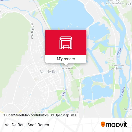 Val-De-Reuil Sncf plan