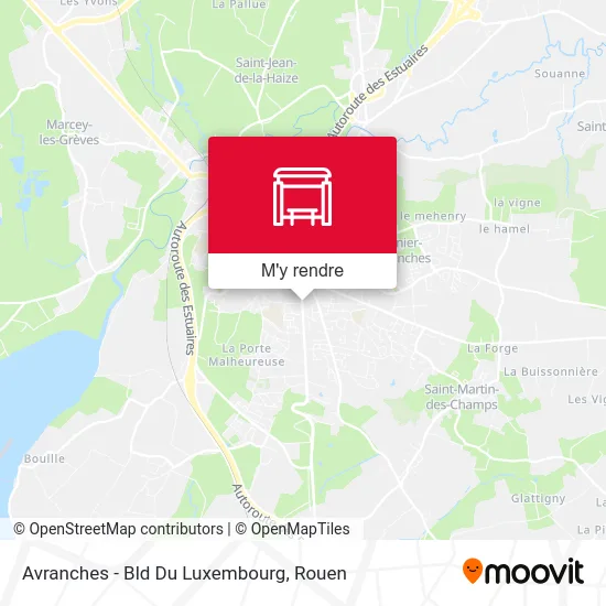 Avranches - Bld Du Luxembourg plan