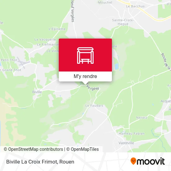 Biville La Croix Frimot plan