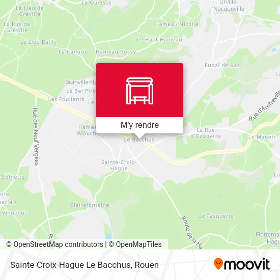 Sainte-Croix-Hague Le Bacchus plan