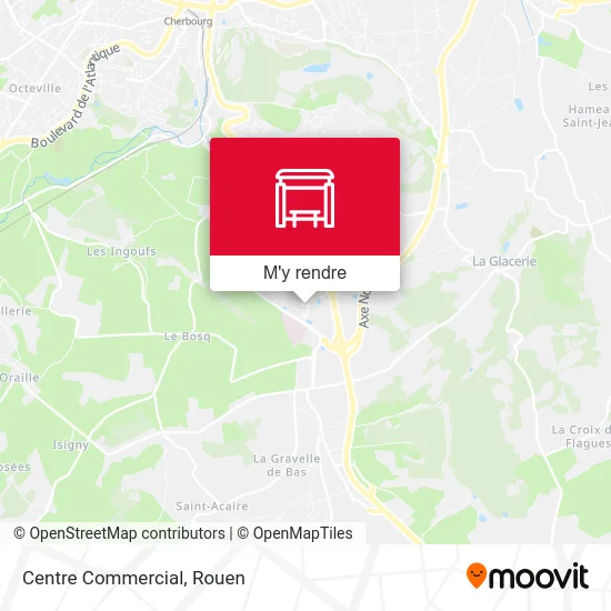 Centre Commercial plan