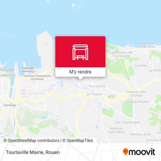 Tourlaville Mairie plan