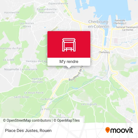 Place Des Justes plan