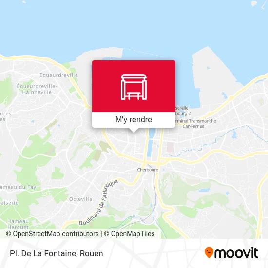 Pl. De La Fontaine plan