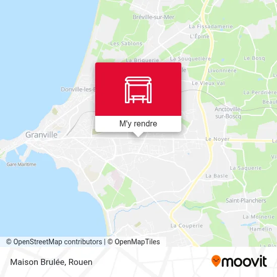 Maison Brulée plan