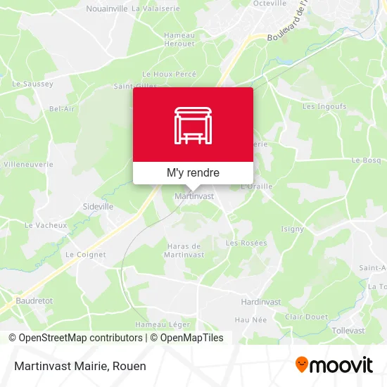 Martinvast Mairie plan