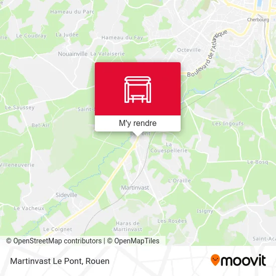 Martinvast Le Pont plan