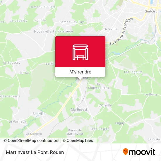 Martinvast Le Pont plan