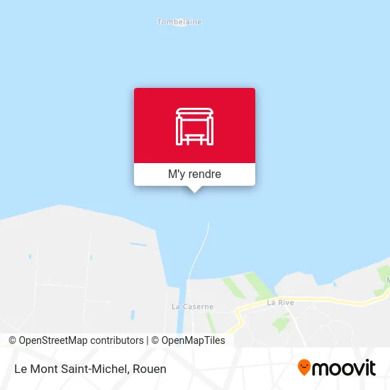 Le Mont Saint-Michel plan