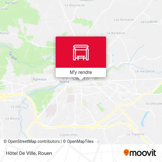 Hôtel De Ville plan