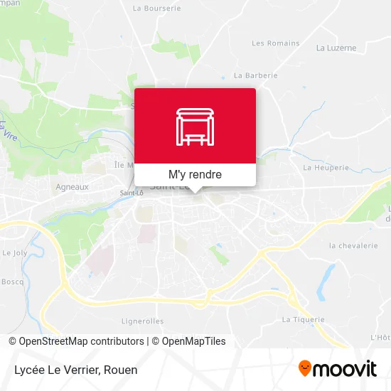 Lycée Le Verrier plan