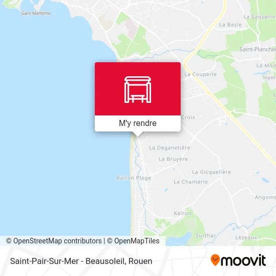 Saint-Pair-Sur-Mer - Beausoleil plan