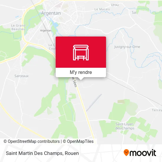 Saint Martin Des Champs plan