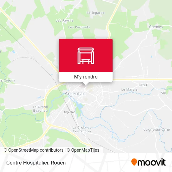 Centre Hospitalier plan