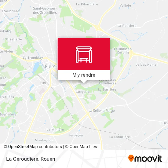 La Géroudiere plan