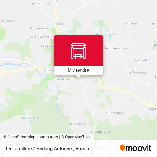 La Lentillere / Parking Autocars plan