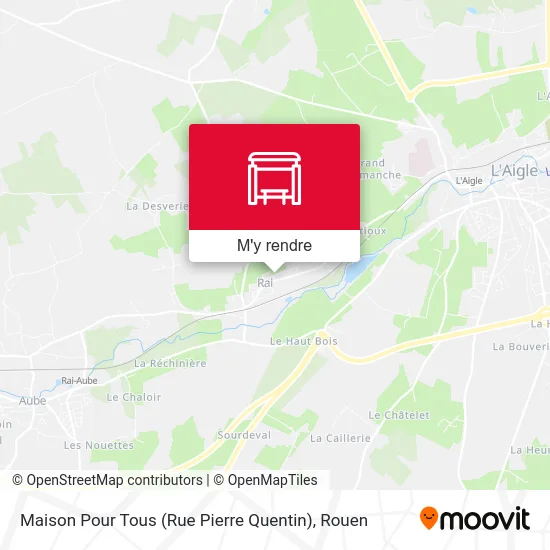 Maison Pour Tous (Rue Pierre Quentin) plan