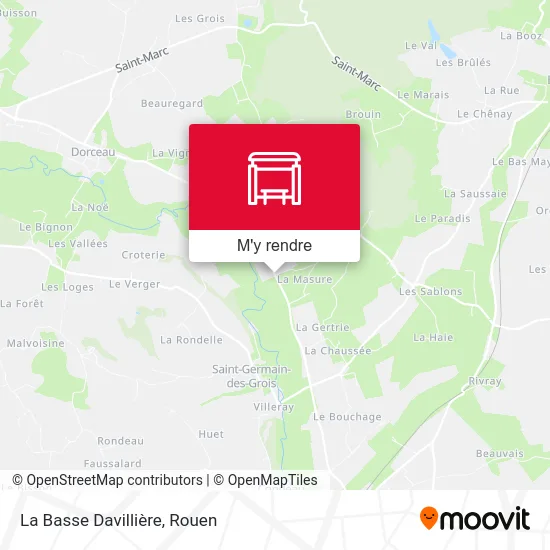 La Basse Davillière plan