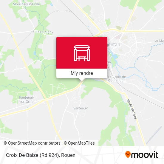 Croix De Baize (Rd 924) plan