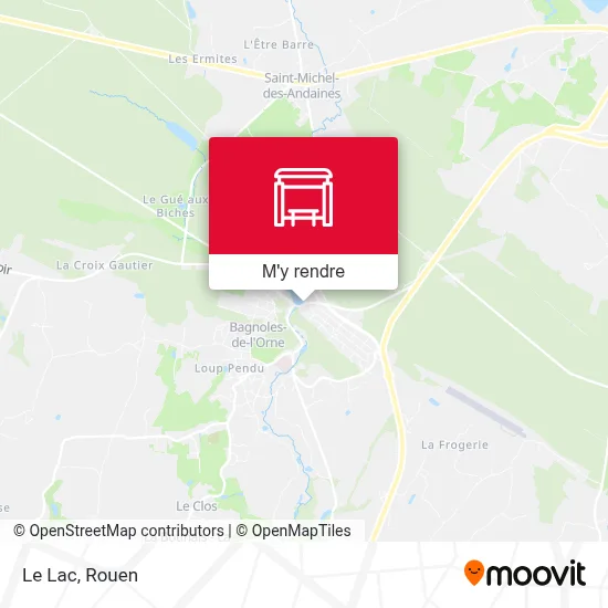 Le Lac plan
