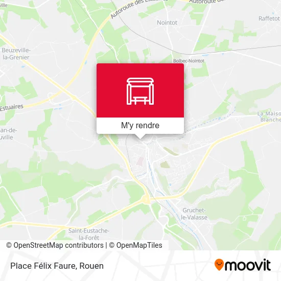 Place Félix Faure plan