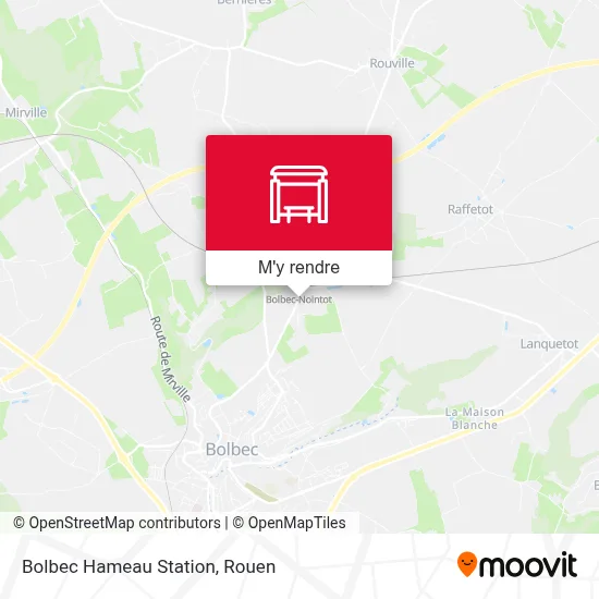 Bolbec Hameau Station plan