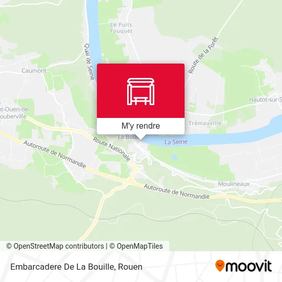 Embarcadere De La Bouille plan