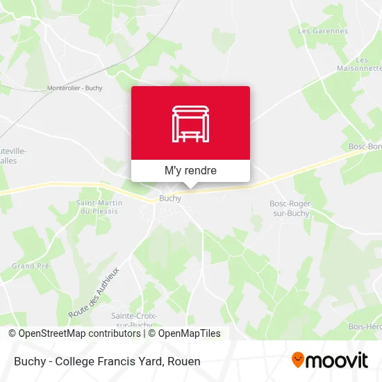 Buchy - College Francis Yard plan