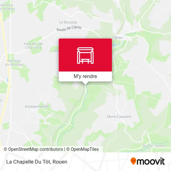 La Chapelle Du Tôt plan