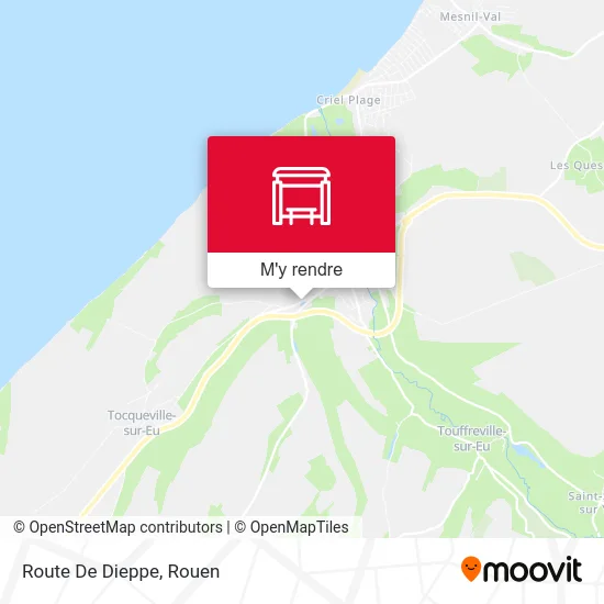 Route De Dieppe plan