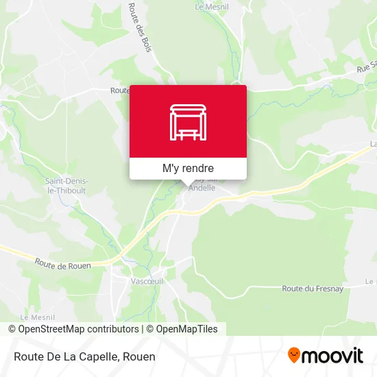 Route De La Capelle plan