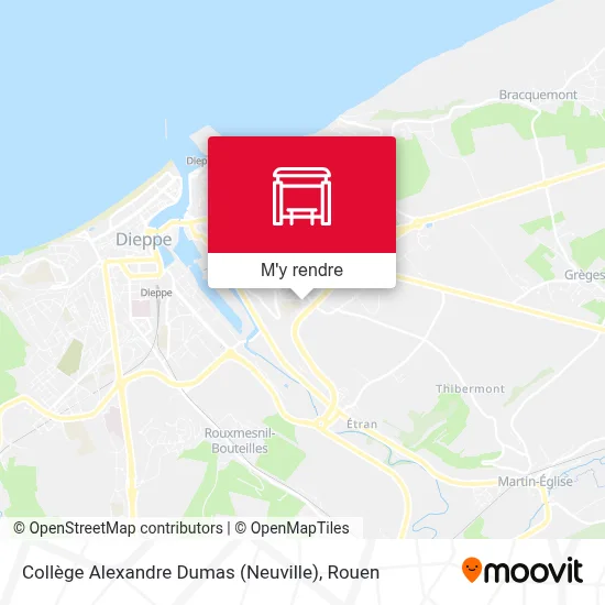 Collège Alexandre Dumas (Neuville) plan