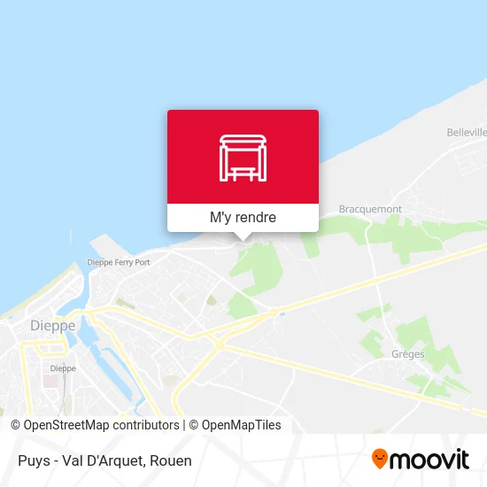 Puys - Val D'Arquet plan