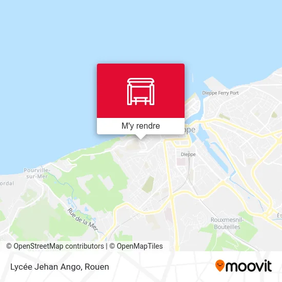 Lycée Jehan Ango plan