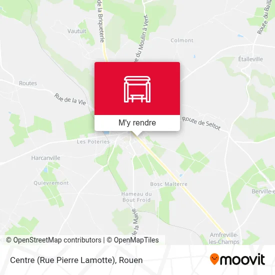 Centre (Rue Pierre Lamotte) plan