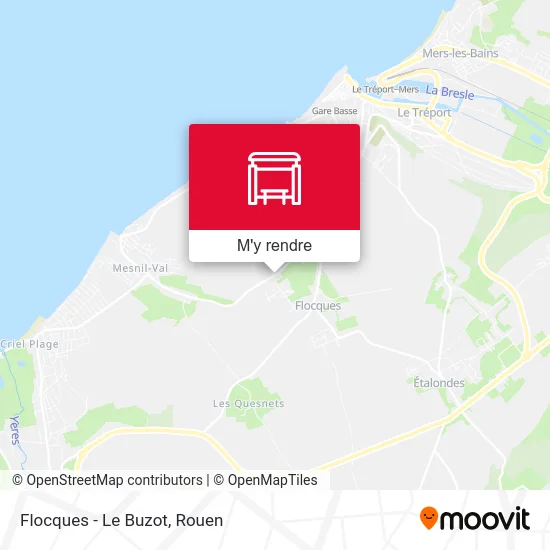 Flocques - Le Buzot plan