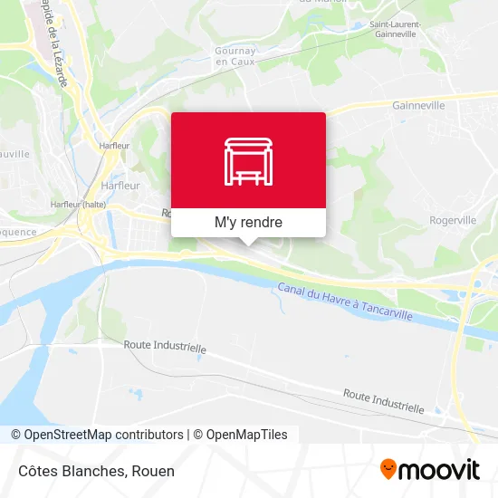 Côtes Blanches plan