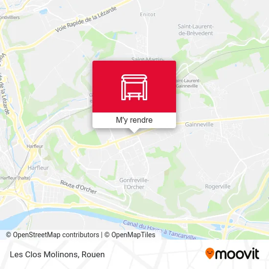 Les Clos Molinons plan