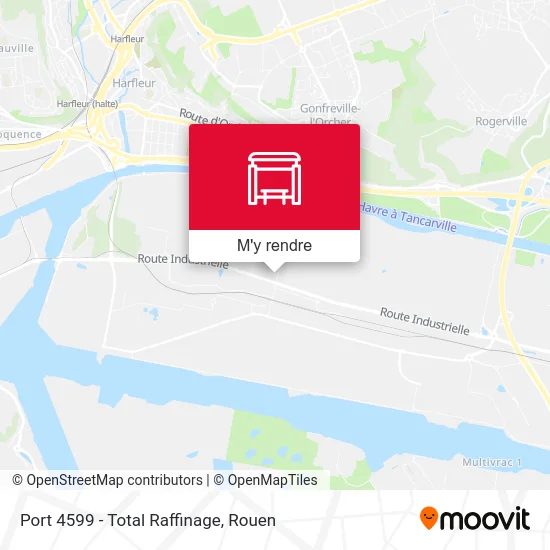 Port 4599 - Total Raffinage plan