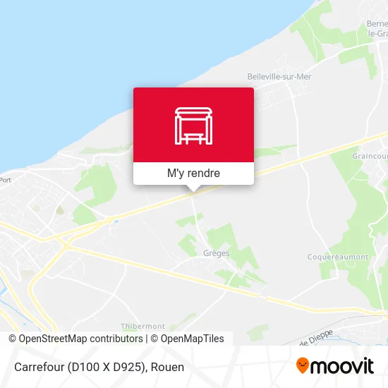 Carrefour (D100 X D925) plan