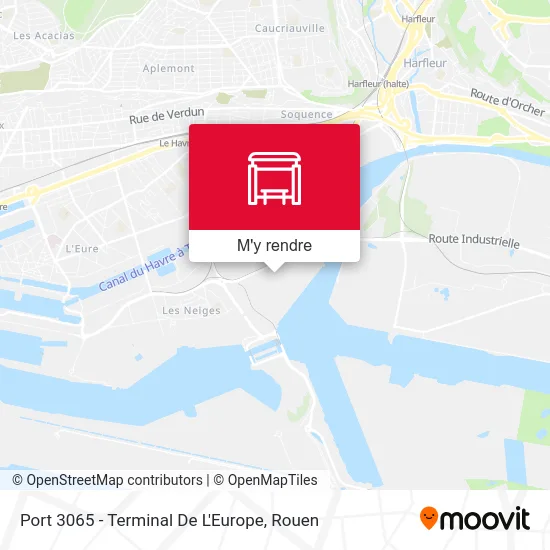 Port 3065 - Terminal De L'Europe plan