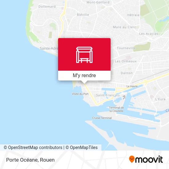 Porte Océane plan