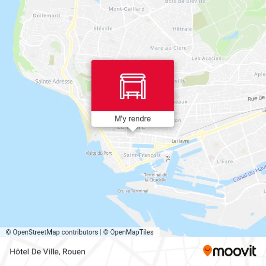 Hôtel De Ville plan