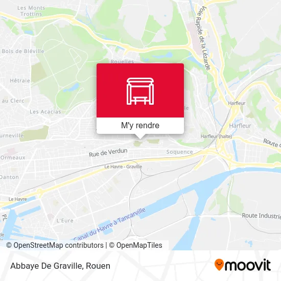 Abbaye De Graville plan