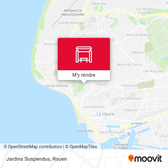 Jardins Suspendus plan