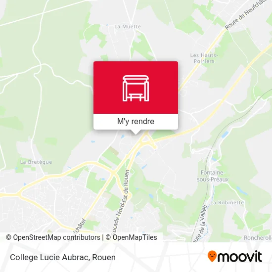 College Lucie Aubrac plan