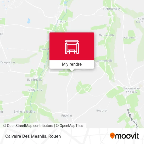 Calvaire Des Mesnils plan