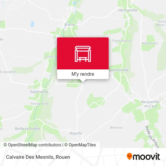 Calvaire Des Mesnils plan