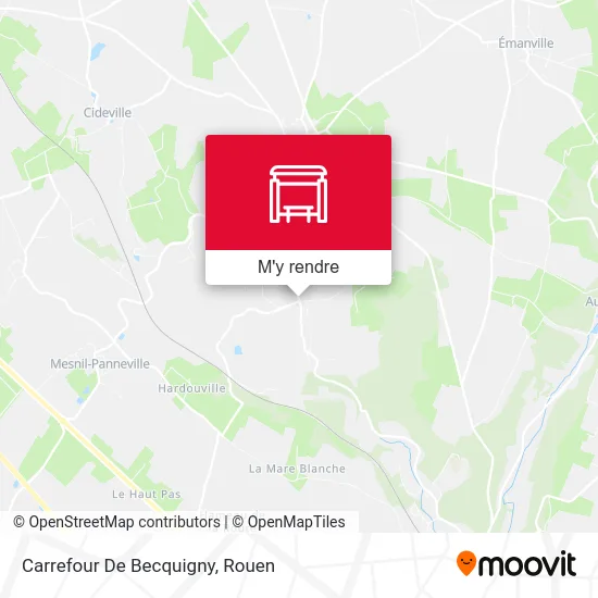 Carrefour De Becquigny plan