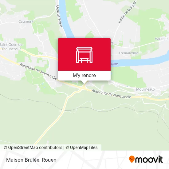 Maison Brulée plan